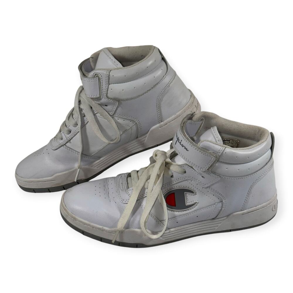 Champion Arena Power Hi Casual Sneakers, White/Gum, Men's 9